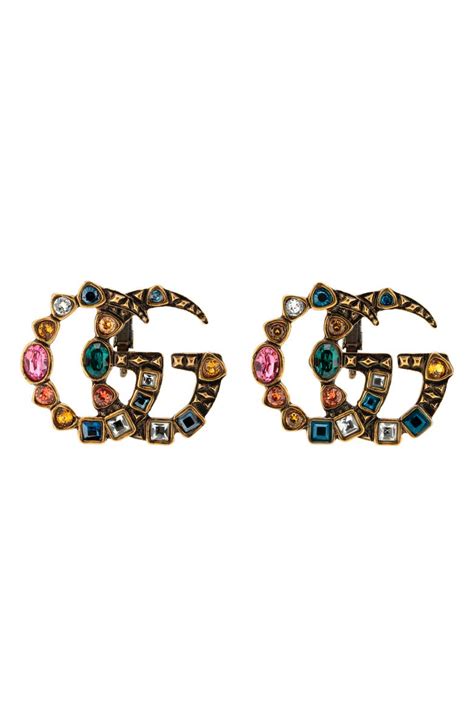 gucci gg stud earrings|gucci stud earrings at nordstrom.